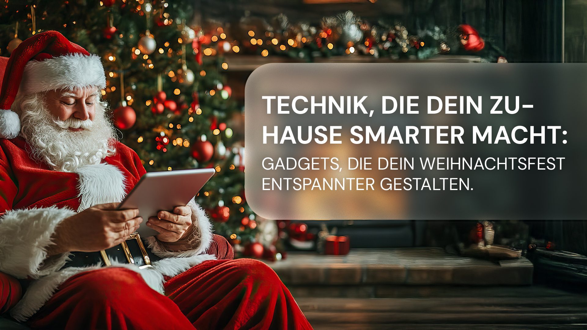 Technik für ein smartes Weihnachtsfest