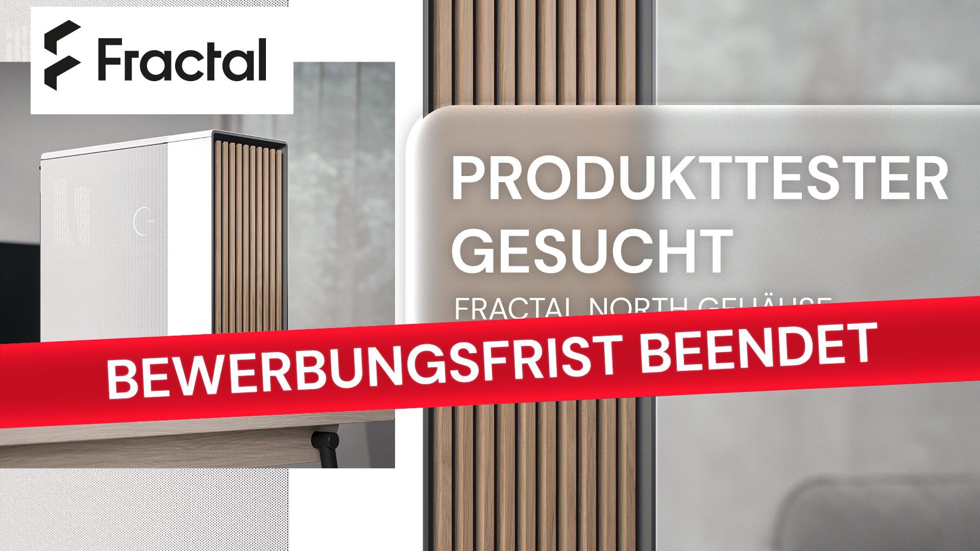 Kostenloser Produkttest: Fractal North Design Gehäuse
