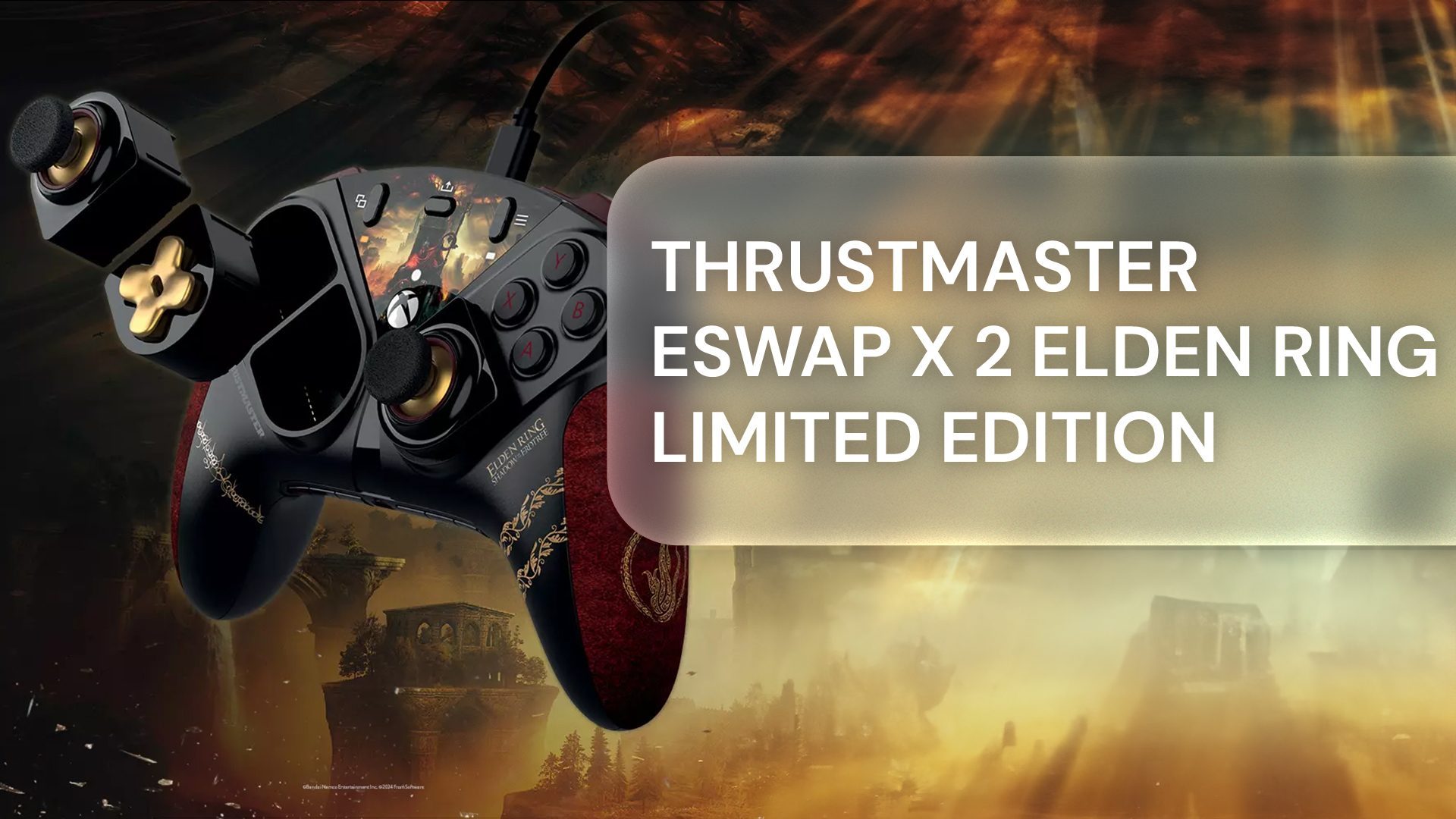 Besser spielen mit Thrustmaster eSwap X 2 Elden Ring Limited Edition