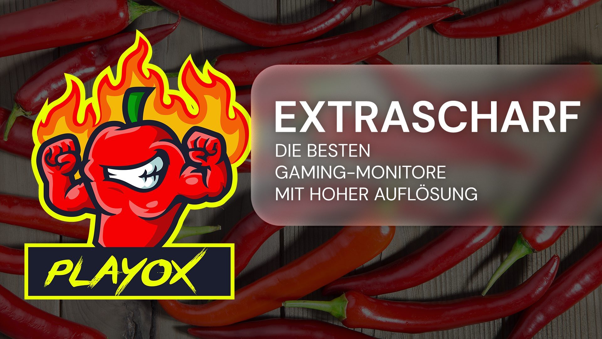 Die besten Gaming-Monitore mit hoher Auflösung