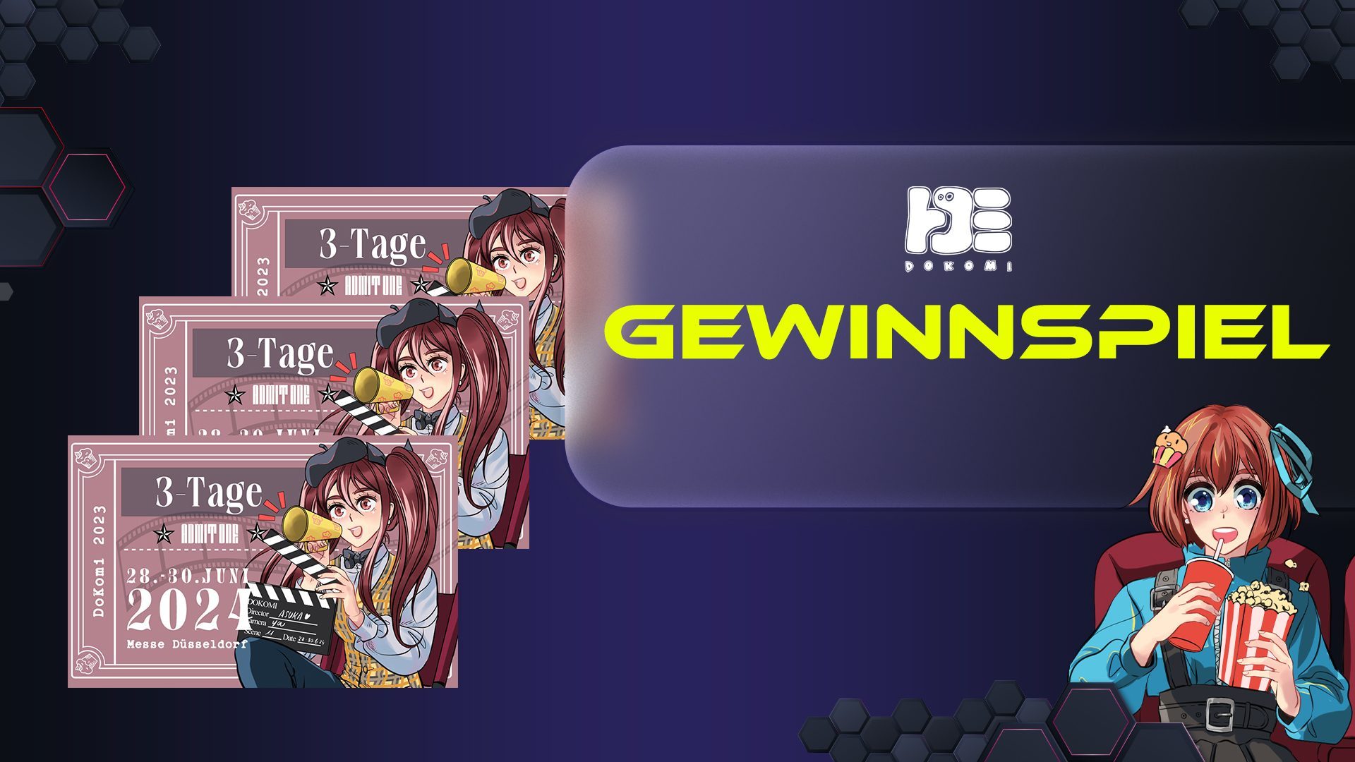 DoKomi 2024: Gewinnspiel. Jetzt mitmachen!