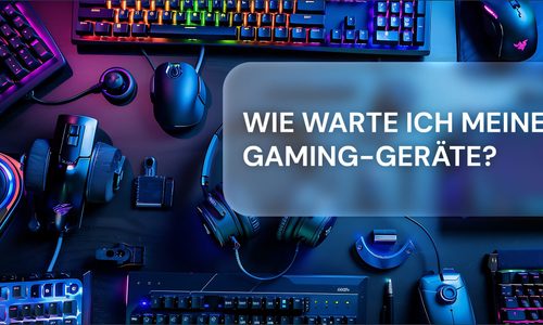 Wartung Gaming-Geräte