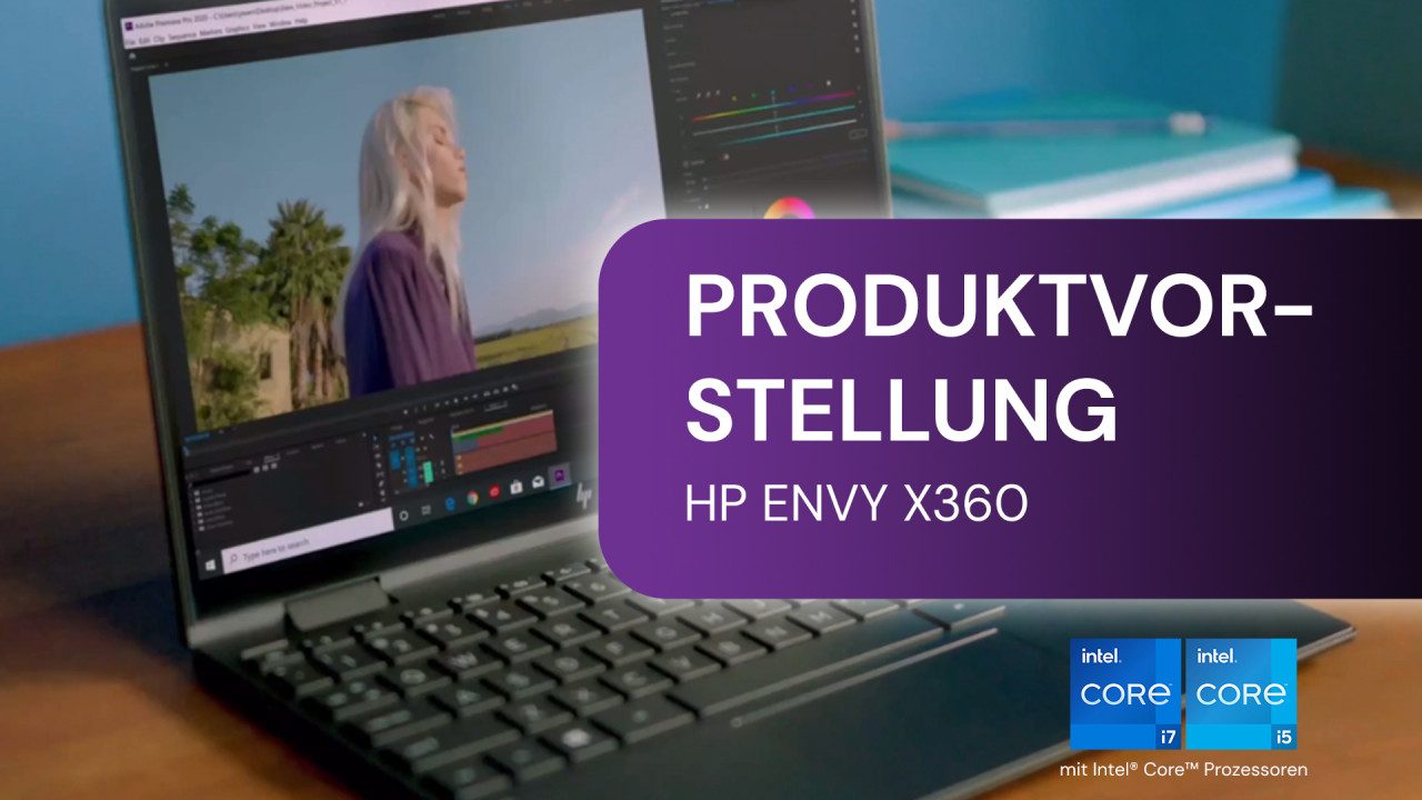 Stilvoll, leistungsstark, vielseitig: Das HP ENVY x360 15-es0080ng Convertible Notebook