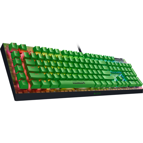 RAZER BLACKWIDOW V4 X MINECRAFT EDITION