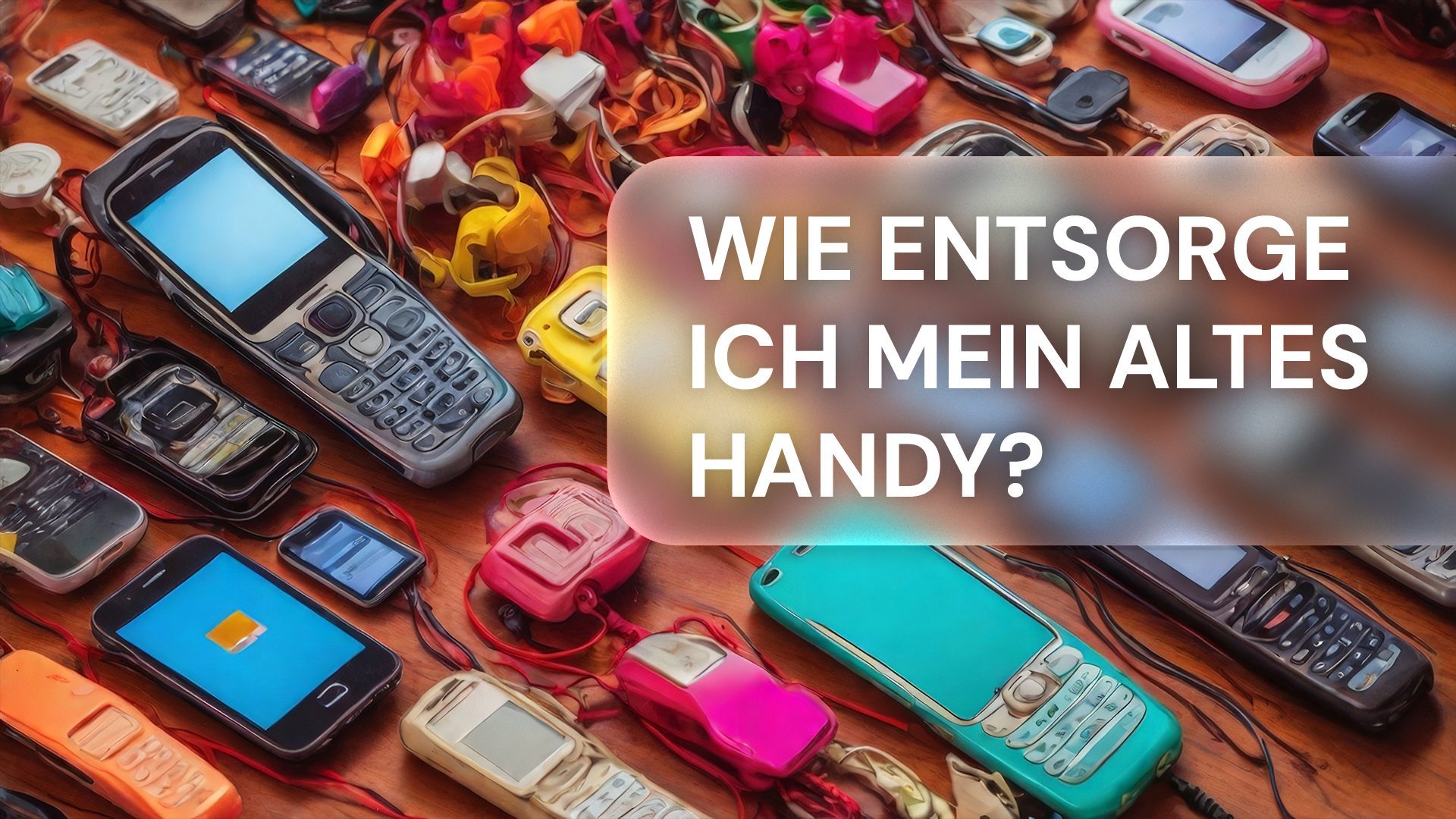 Wie entsorge ich mein altes Handy?