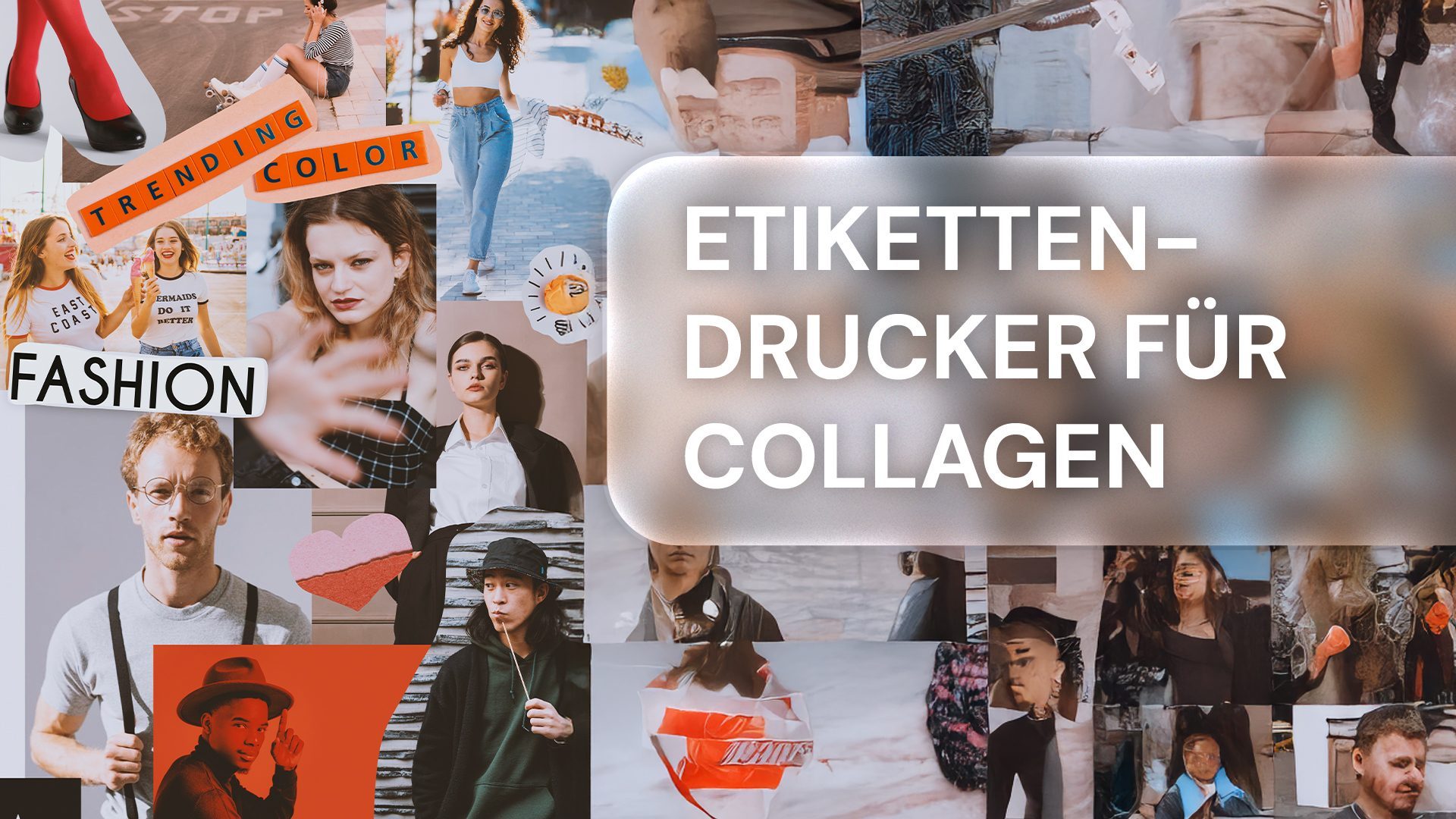 Etikettendrucker für Collagen
