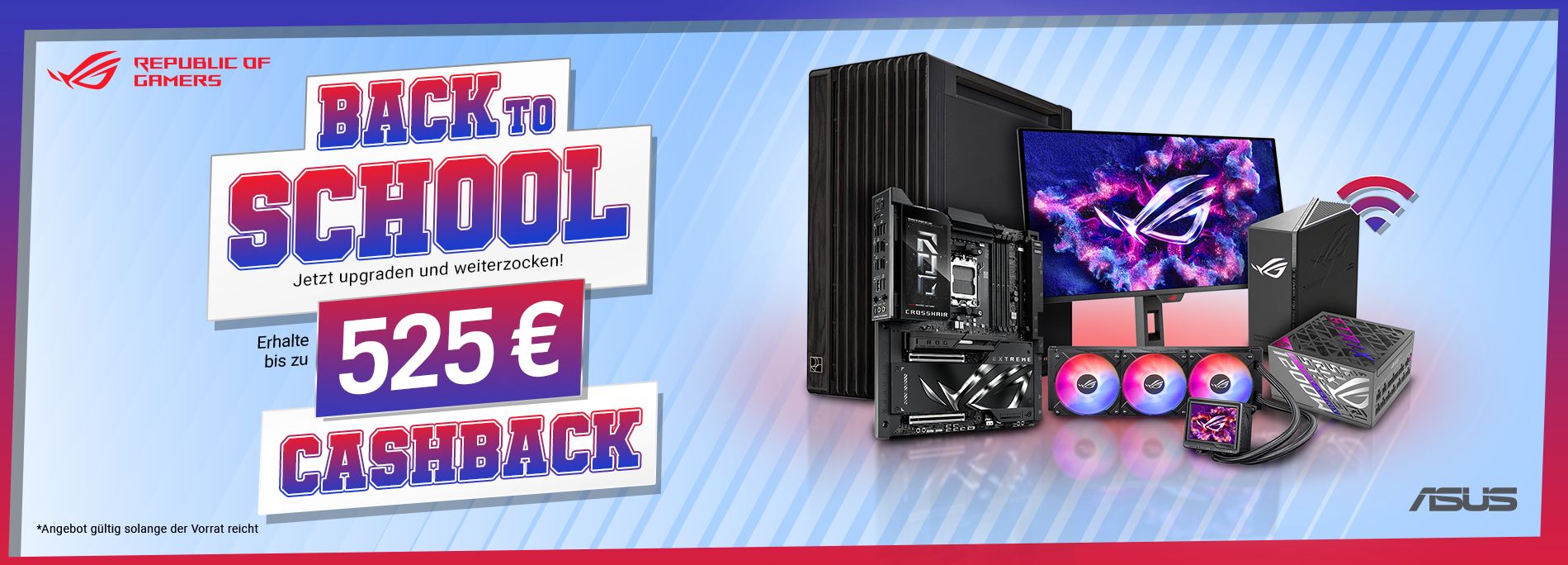 BACK TO SCHOOL! - Jetzt upgraden und weiterzocken!