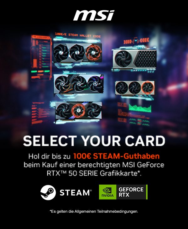MSI - Select Your Card