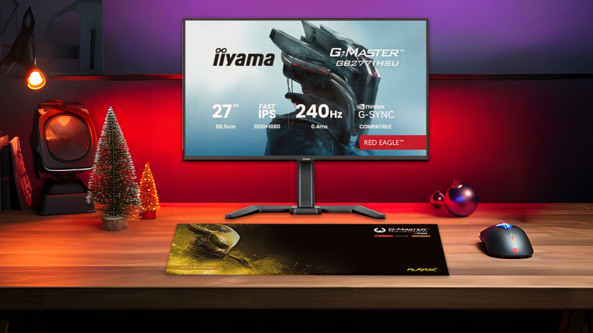 MEGA-Dezember-Deal: iiyama Monitor kaufen – gratis XXL Pad erhalten!
