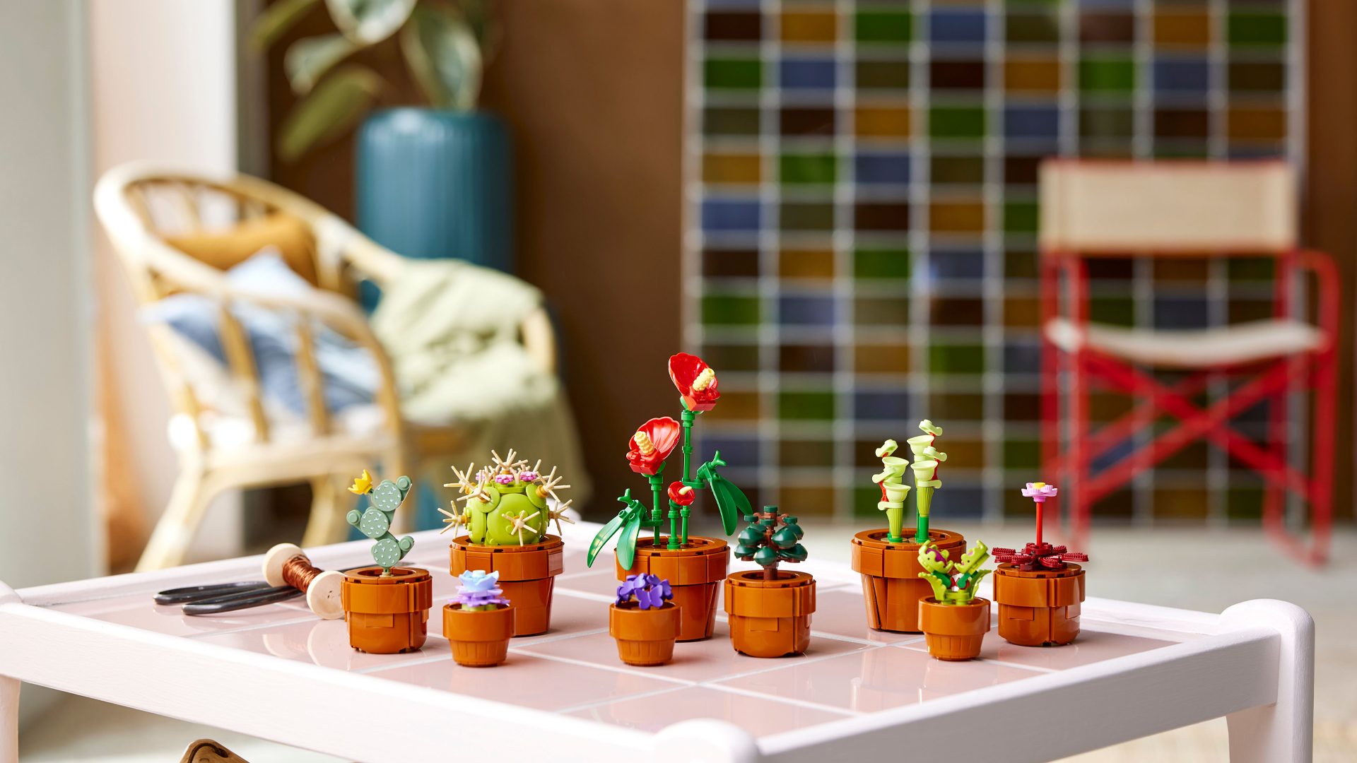 LEGO® Blumen, die niemals verwelken. Deko für dein Gaming-Zimmer