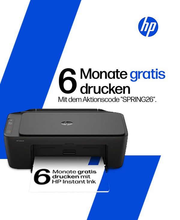 HP Instant Ink 6 Monate gratis