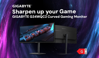 GIGABYTE G34WQC2 Curved Gaming Monitor 