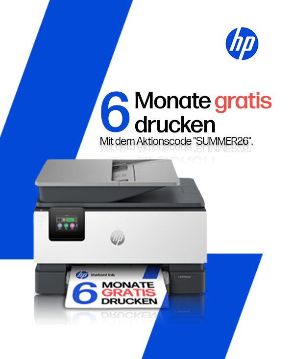 HP Instant Ink 6 Monate gratis