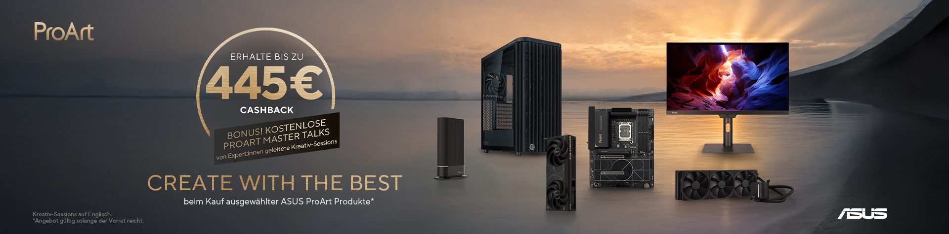 ASUS ProArt Cashback