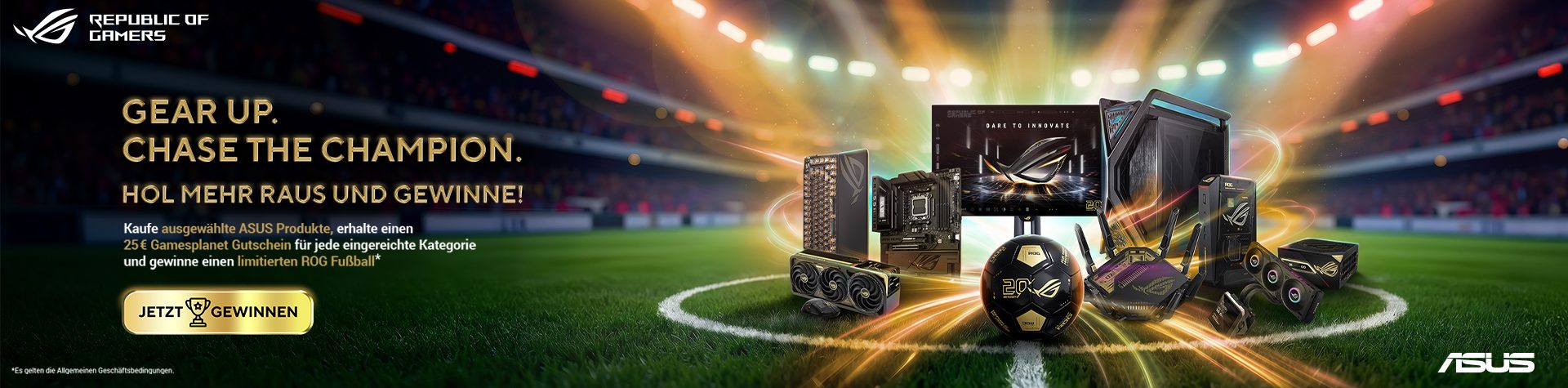 ASUS ROG Football Promotion
