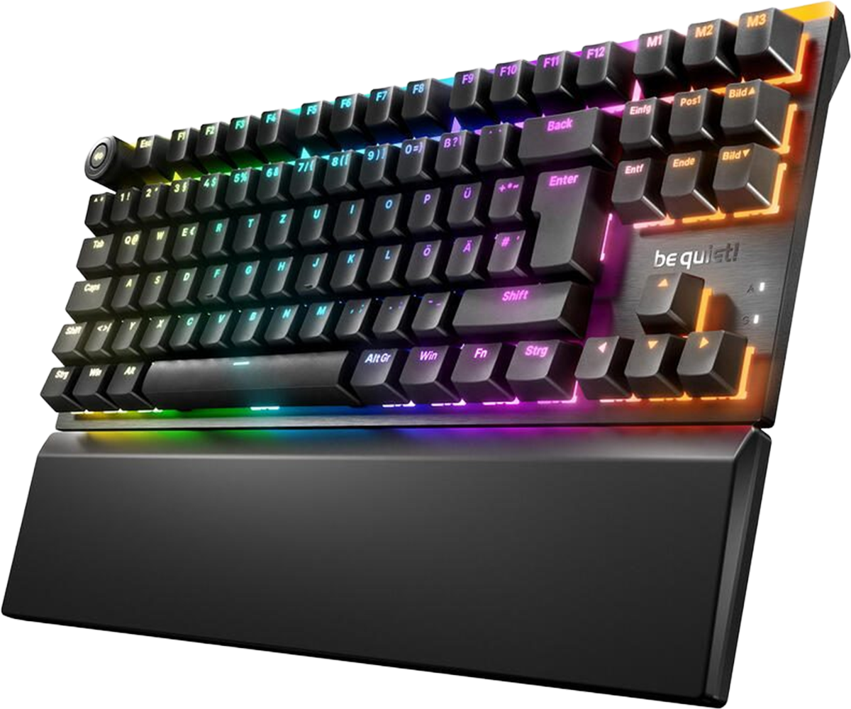 Be Quiet Tastatur Light Mount TKL Silent Linear