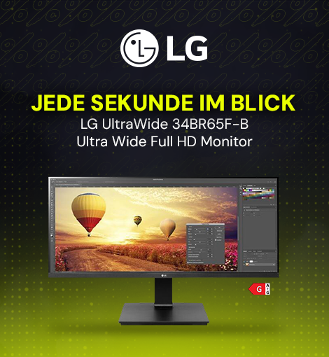 LG UltraWide 34BR65F-B Ultra Wide Full HD Monitor