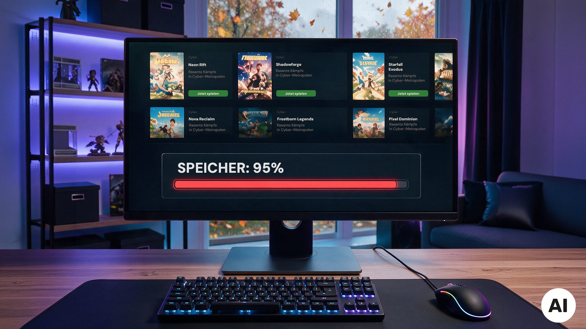 Neue Games und zu wenig Speicher? So machst du deinen PC fit für die Gaming-Saison
