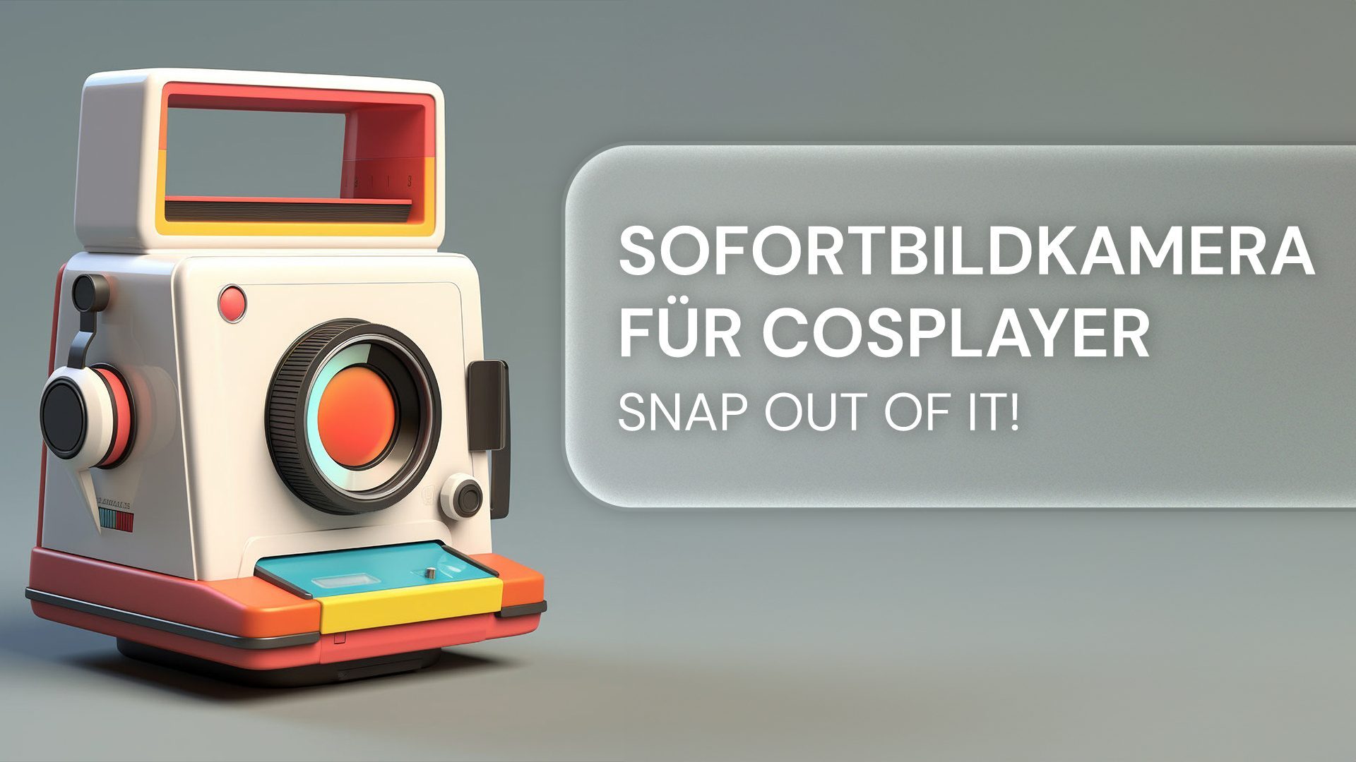 Sofortbildkameras für Cosplayer