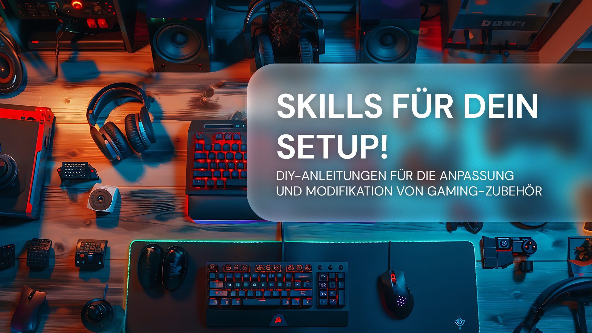 DIY: So modifizierst du dein Gaming-Zubehör zu deinem Vorteil