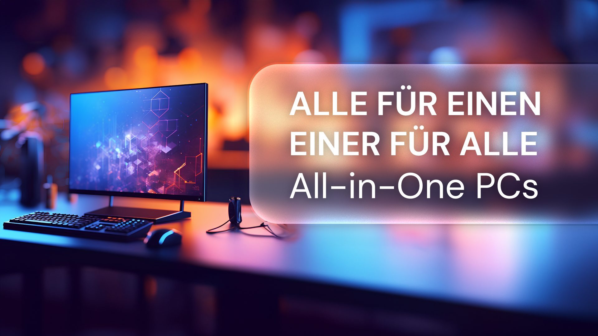 Besser als Notebook und klassischer PC?  Der All-in-One-PC!